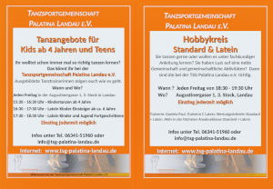 TSG-Flyer Kinder und Hobby